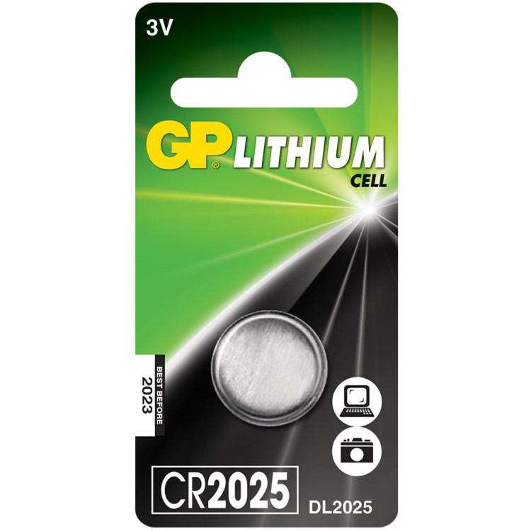 Batteri CR2025 2-pakning