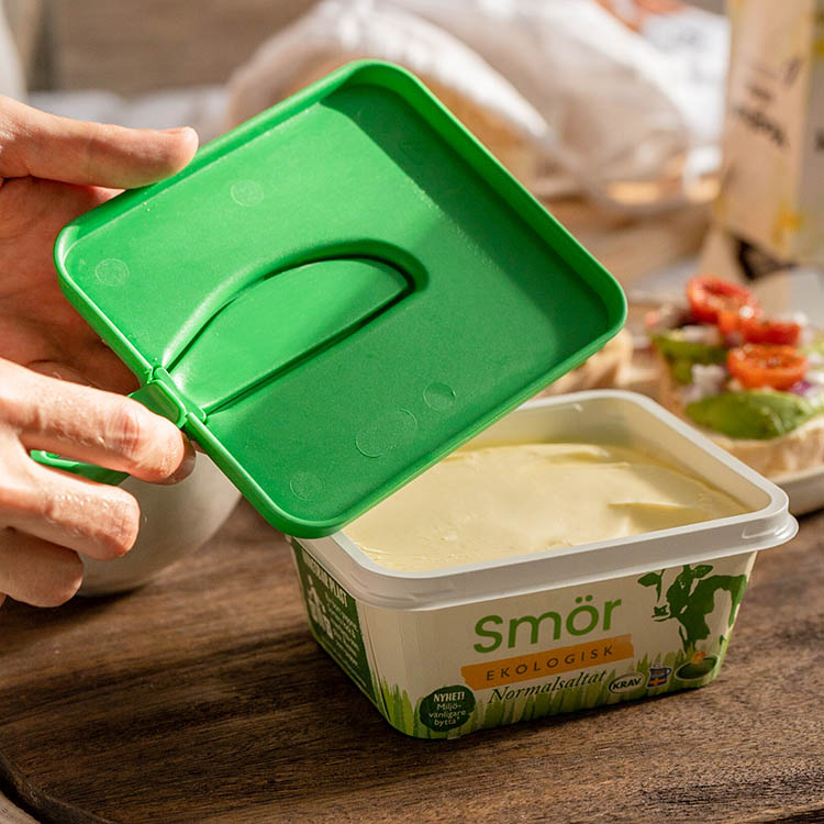 Brelock, lokk med smørkniv
