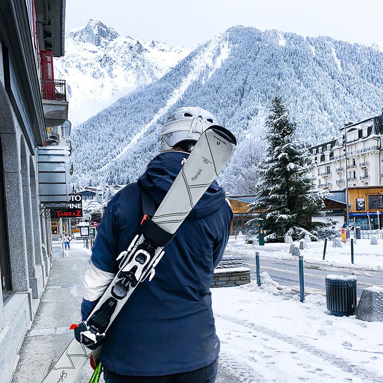 Bærereim for ski