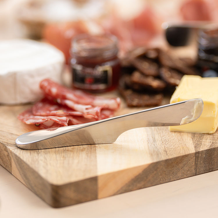 Smørkniv som står, rustfritt stål