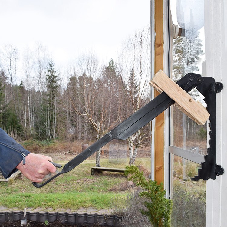 Veggmontert vedkløyver