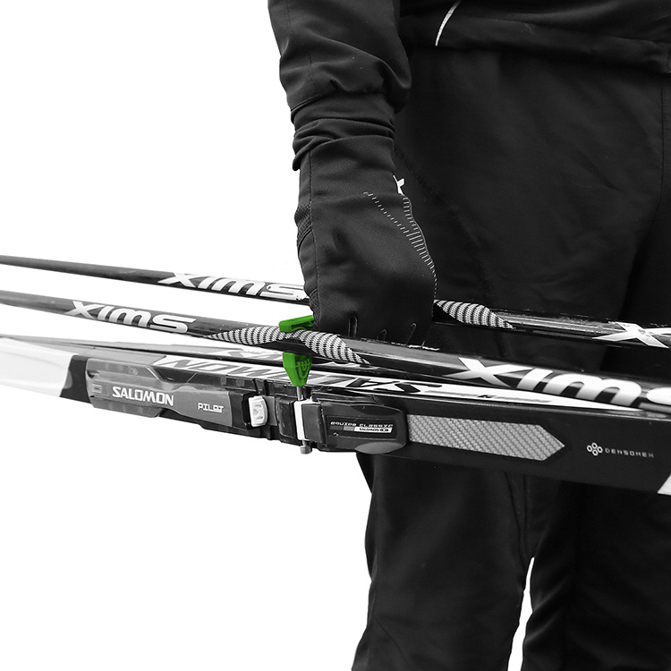 Fastgrip skiholder med veggfeste