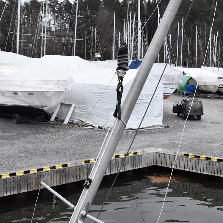 Løftestropp til masten, Masta Säkert