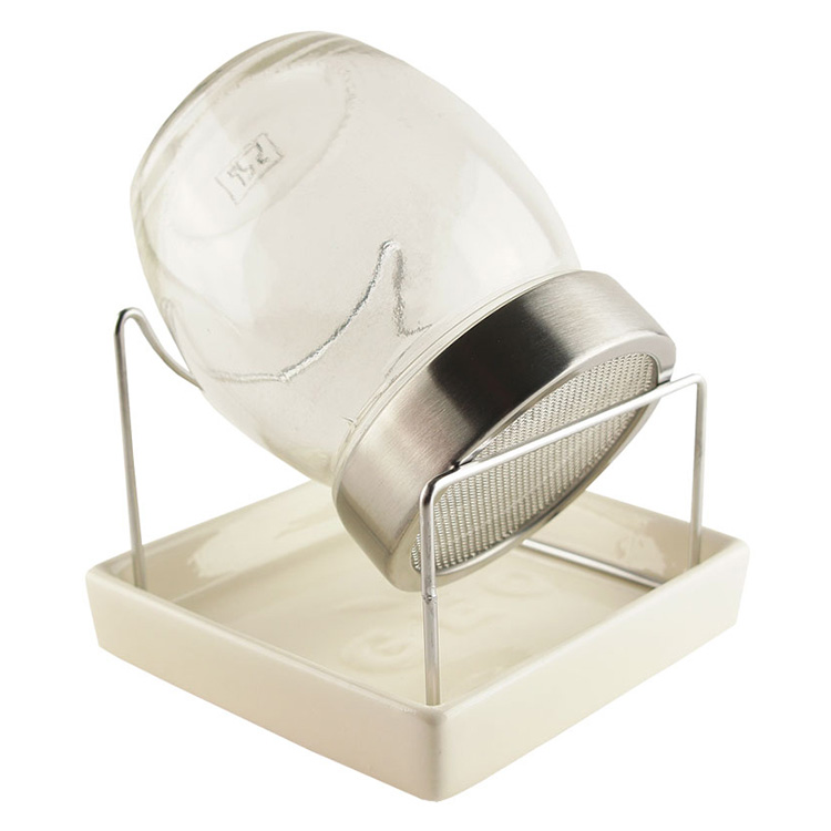Spirekrukke av glass