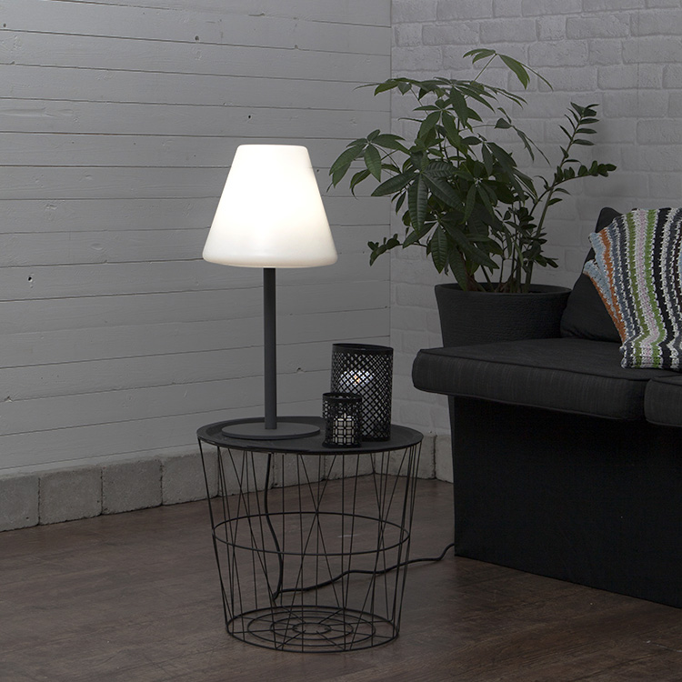 Bordlampe til uteplassen