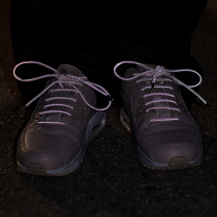 Elastiske skolisser med refleks