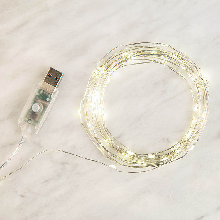 USB-drevet lysslynge med fjernkontroll