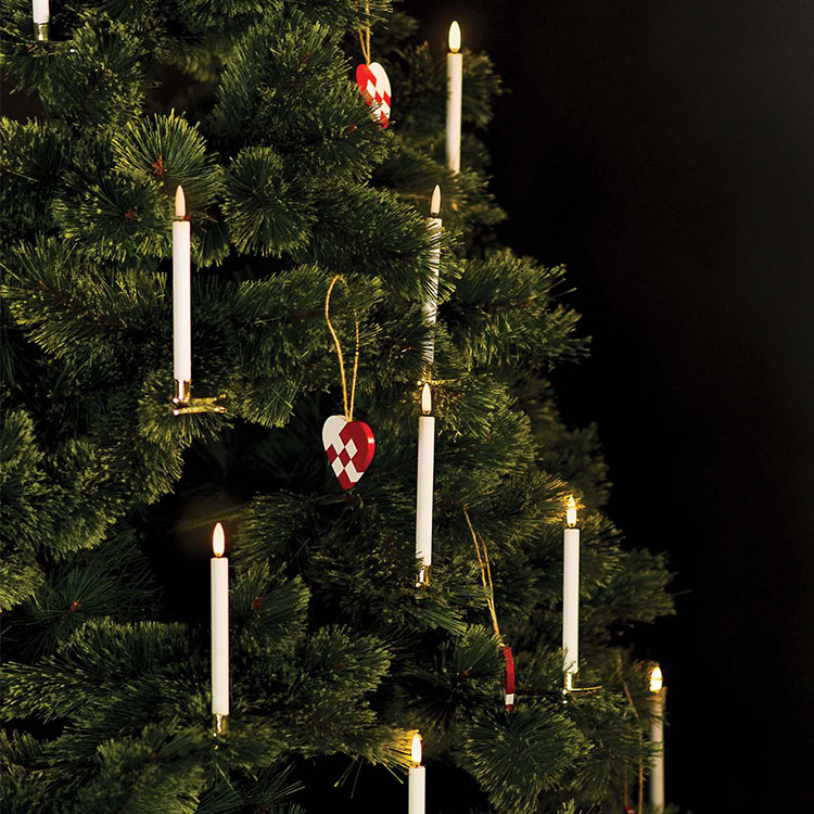 Premium LED juletrelys, 2-pk