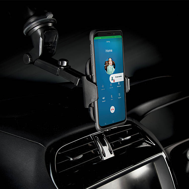 Mobilholder til bil med universalfeste