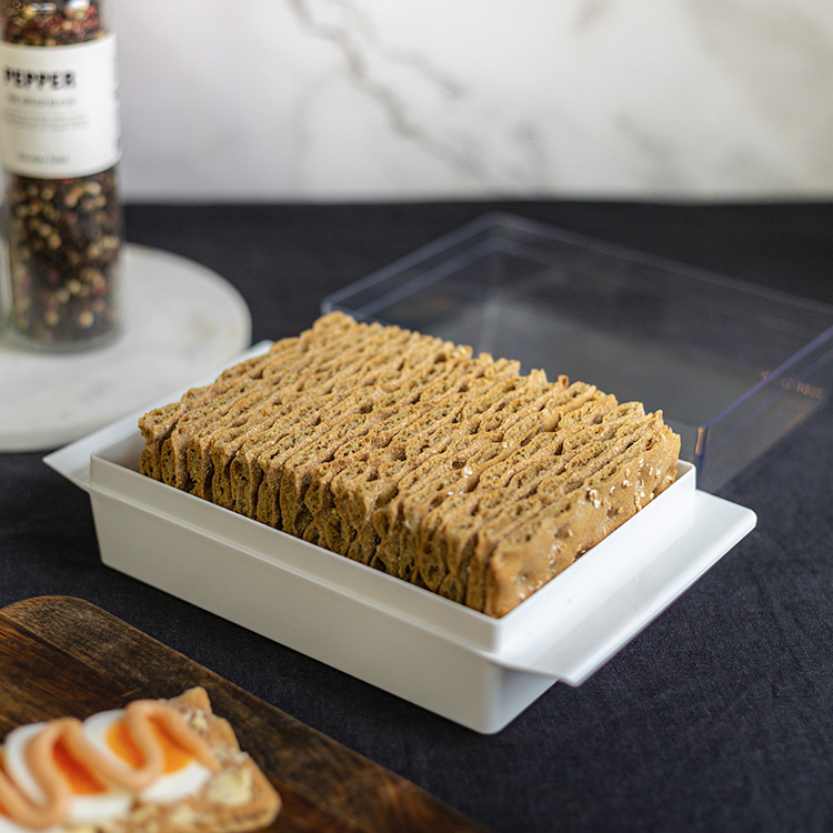 Oppbevaringsboks for knekkebrød