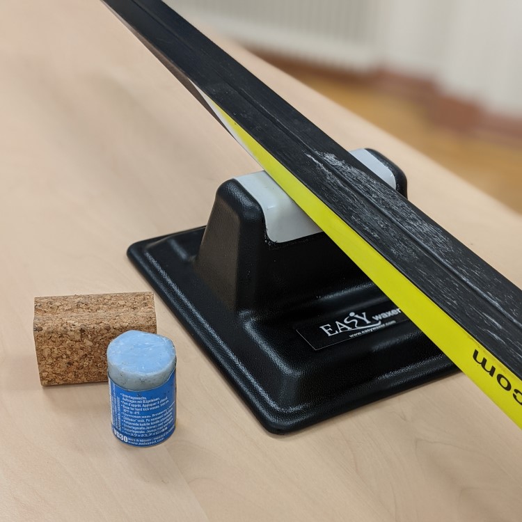 Portabelt smørestativ for langrennsski