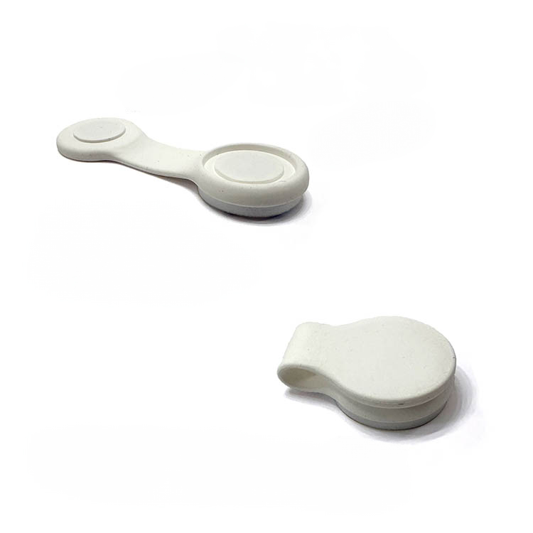 Magnetisk dusjforhengholder, 4 stk.