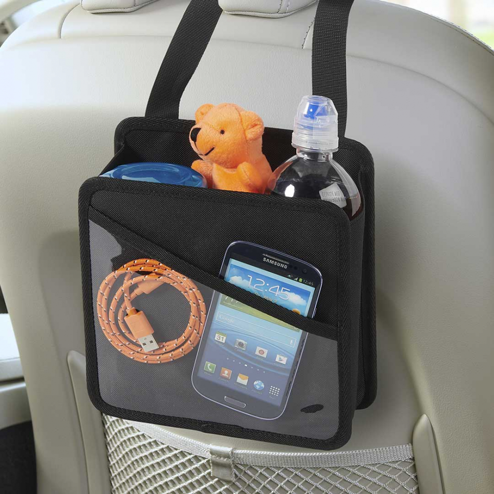Liten oppbevaringspose til bilen
