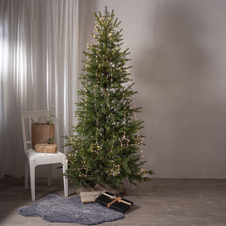Juletresløyfe med stjerner