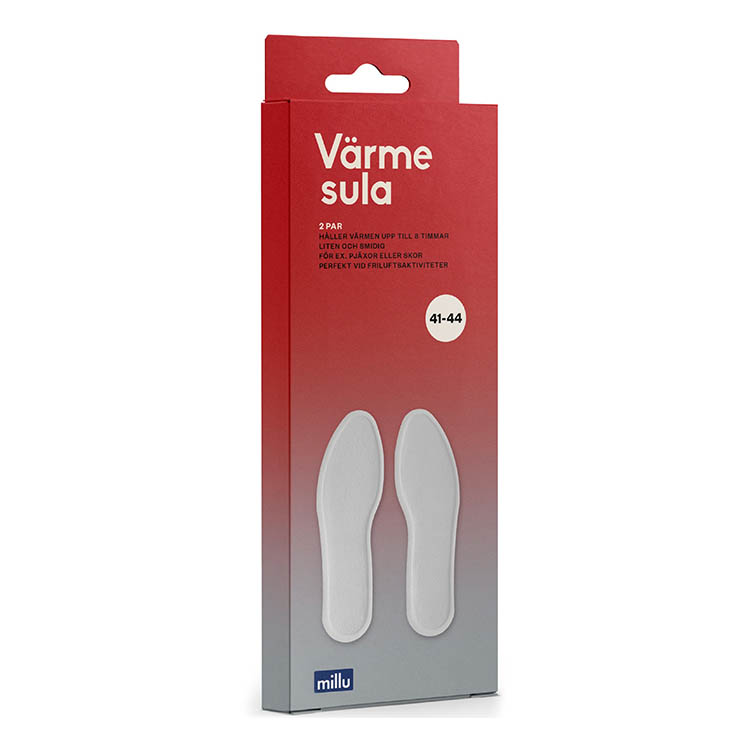 Varme innleggssåler 2-pakning