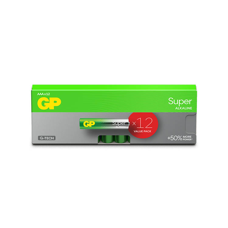 Batteri AAA 12-stk
