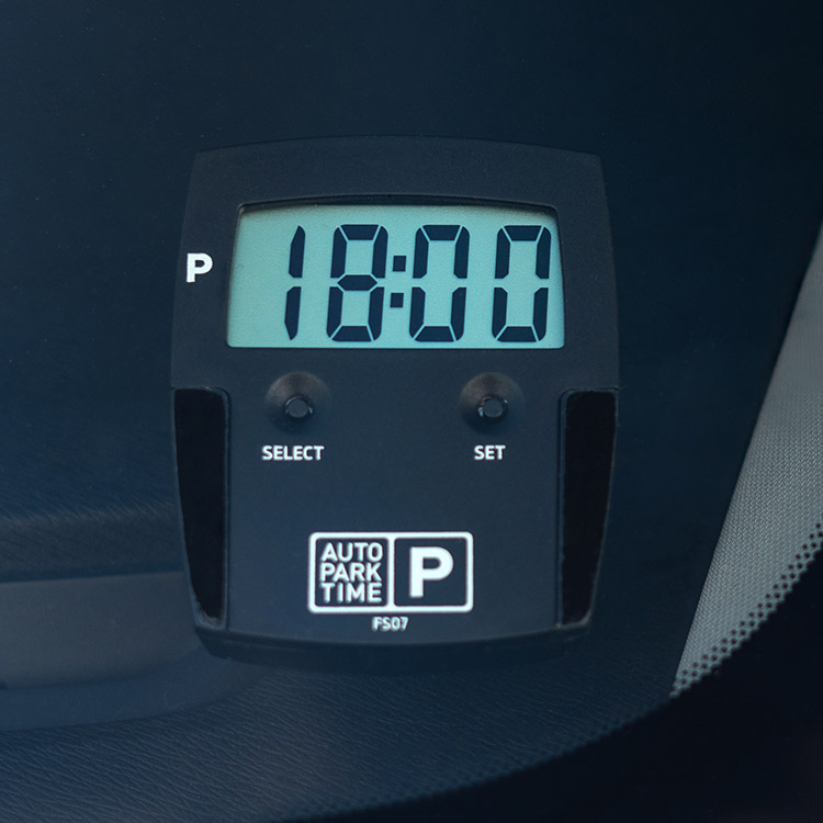 Automatisk P-skive Autoparktime, Modell 3
