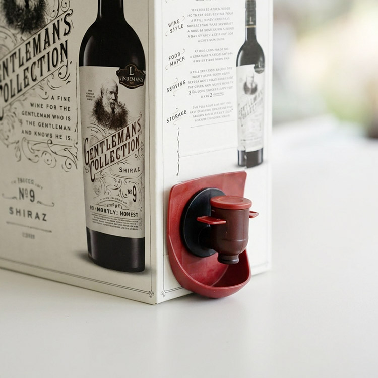 Dryppbeskyttelse til vinboks