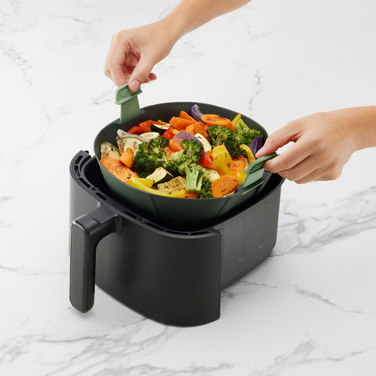 Silikonform til airfryer, Lékué